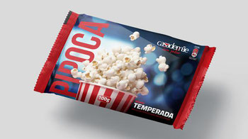 POP CORN CASA DE MÃE 100G TEMPERADA