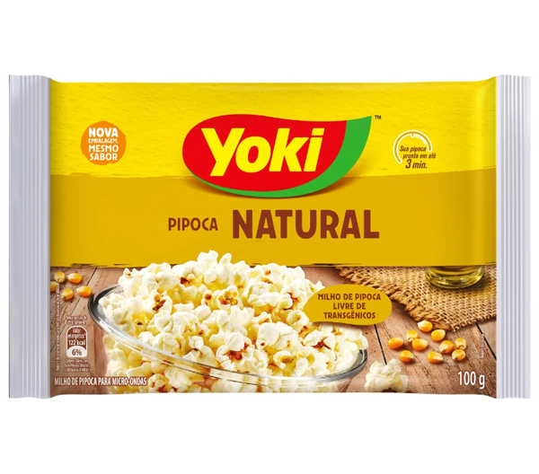 POP CORN YOKI 100G NATURAL