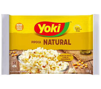POP CORN YOKI 100G NATURAL