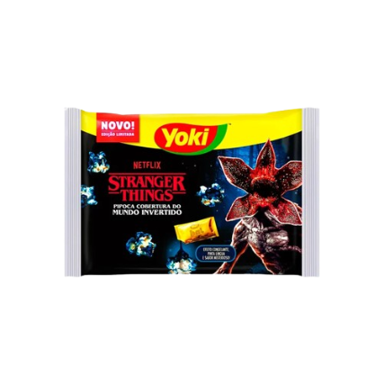 POP CORN YOKI 140G COBERTURA  STRANGER THINGS