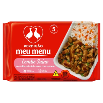PRATO PRONTO PERDIGÃO 300G LOMBO MOLHO ORIENTAL