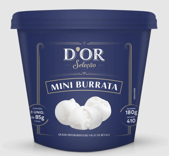 QUEIJO BURRATA D'OR 180G