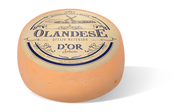 QUEIJO OLANDESE D'OR KG MATURADO PEÇA