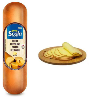 QUEIJO PROVOLONE SCALA KG FATIADO FRACIONADO