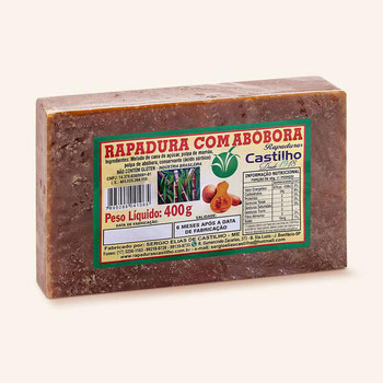 RAPADURA J.CASTILHO 400G ABÓBORA