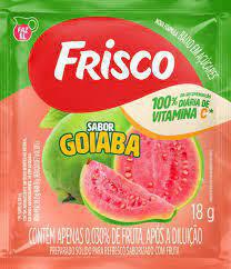 REFRESCO EM PÓ FRISCO 18G GOIABA