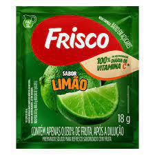 REFRESCO EM PÓ FRISCO 18G LIMÃO