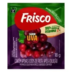 REFRESCO EM PÓ FRISCO 18G UVA
