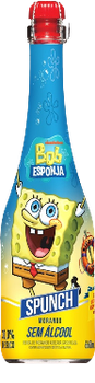 REFRESCO SPUNCH MORANGO 660ML BOB ESPONJA