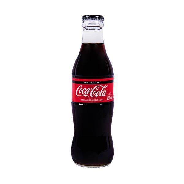 REFRIGERANTE COCA COLA 250ML VD ZERO
