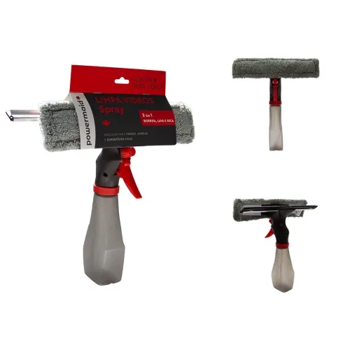 RODO POWERMAID LIMPA VIDROS 3EM1 MULTIUSO