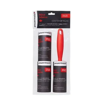 ROLO ADESIVO POWERMAID C/3 REFIL