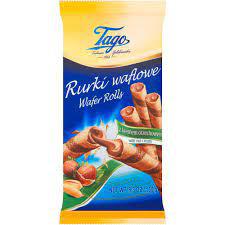 ROLO WAFER TAGO 150G AVELÃ/AMENDOIM