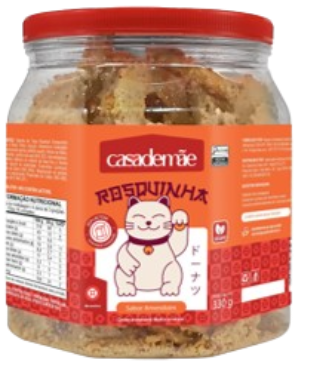 ROSQUINHA CASA DE MÃE 330G AMENDOIM
