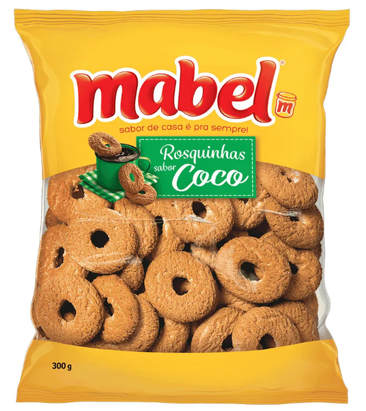 ROSQUINHA MABEL 300G COCO