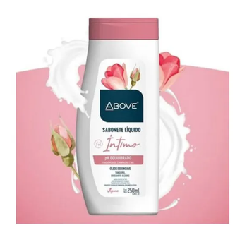 SABONETE LÍQUIDO ÍNTIMO ABOVE 200ML CHAMPANHE E MEL