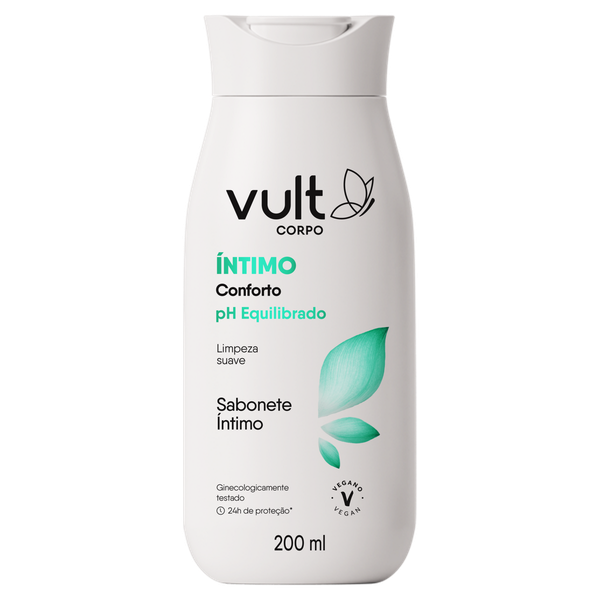 SABONETE LÍQUIDO ÍNTIMO VULT 200ML CONFORTO