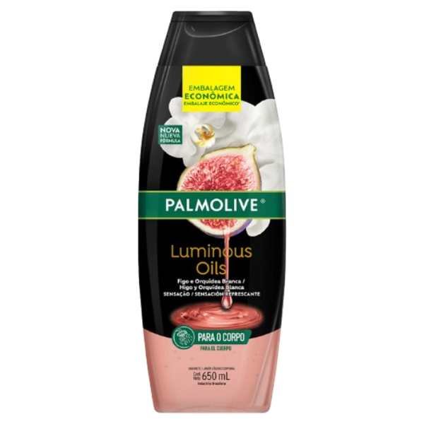 SABONETE LÍQUIDO PALMOLIVE 650ML OIL FIGO E ORQUIDEA