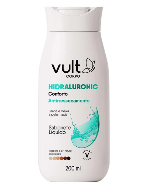 SABONETE LÍQUIDO VULT 200ML CONFORTO