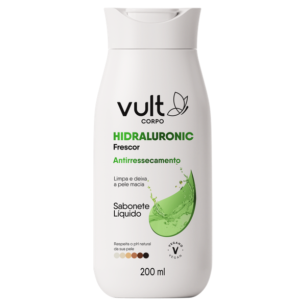 SABONETE LÍQUIDO VULT 200ML FRESCOR