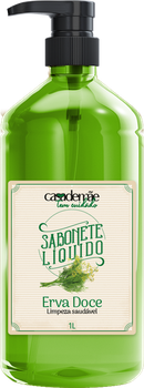 SABONETE LIQUIDO CASA DE MÃE 1L PUMP ERVA DOCE