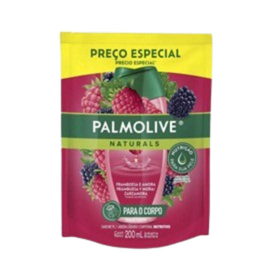 SABONETE LÍQUIDO PALMOLIVE 200ML SC FRAMBOESA