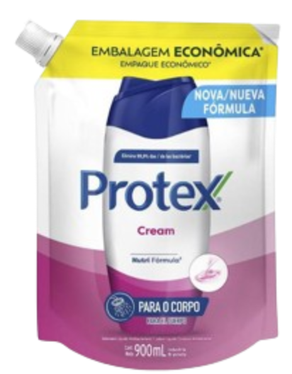 SABONETE LÍQUIDO PROTEX 900ML REFIL CREAM