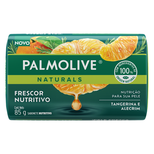 SABONETE PALMOLIVE 85G TANGERINA/ALECRIM