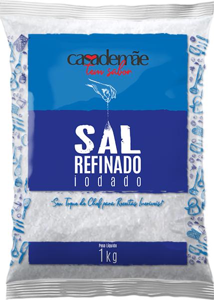 SAL CASA DE MÃE 1KG REFINADO