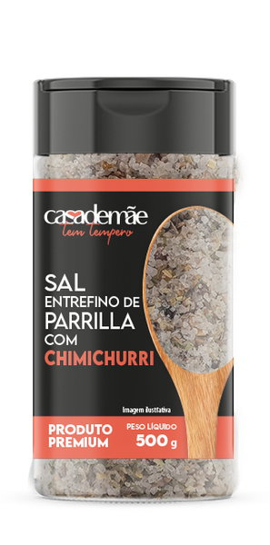 SAL CASA DE MÃE 500G PT PARRILHA CHIMICHURRI