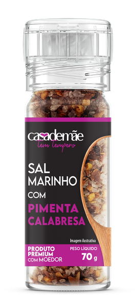 SAL MARINHO CASA DE MÃE 70G MOEDOR CALABRESA