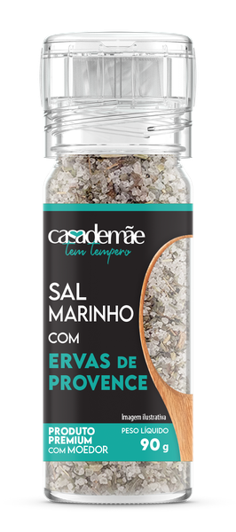 SAL MARINHO CASA DE MÃE 90G C/MOEDOR C/ERVAS PROVENCE