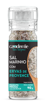 SAL MARINHO CASA DE MÃE 90G C/MOEDOR C/ERVAS PROVENCE