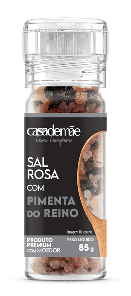 SAL ROSA CASA DE MÃE 85G C/MOEDOR C/PIMENTA REINO