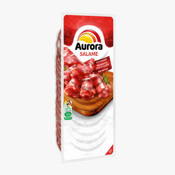 SALAME AURORA KG ITALIANO FATIADO