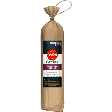 SALAME SEARA KG GOURMET C/VINHO