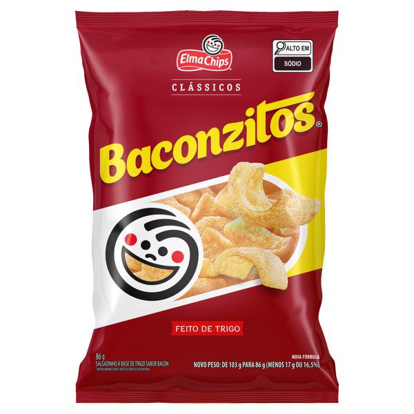 SALGADINHO BACONZITOS 86G