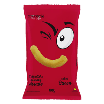 SALGADINHO CASA DE MÃE 100G BACON