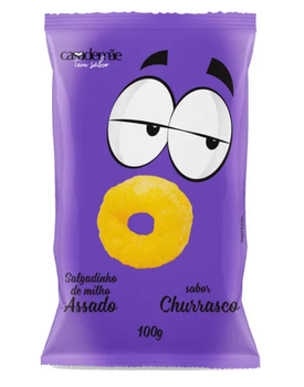 SALGADINHO CASA DE MÃE 100G CHURRASCO