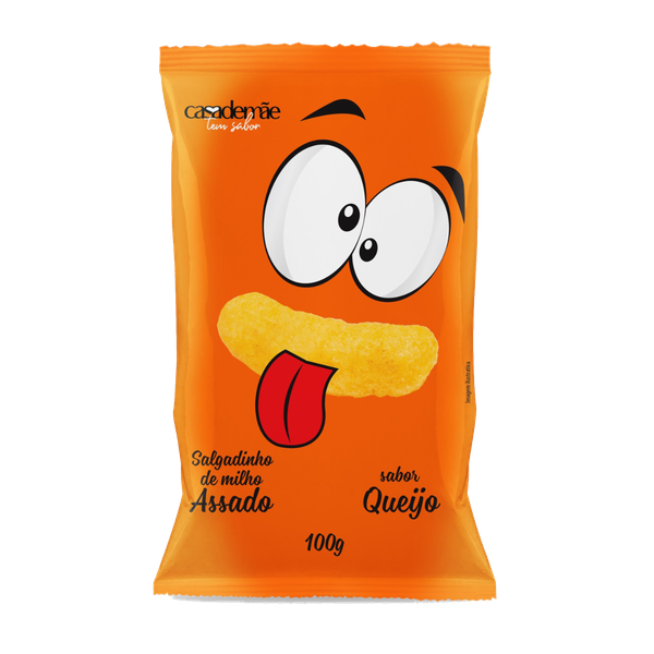 SALGADINHO CASA DE MÃE 100G QUEIJO