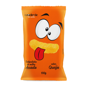 SALGADINHO CASA DE MÃE 100G QUEIJO