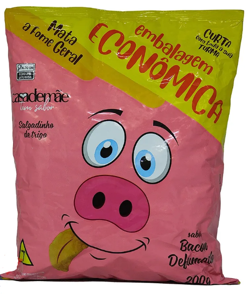 SALGADINHO CASA DE MÃE 200G BACON TUIGUI