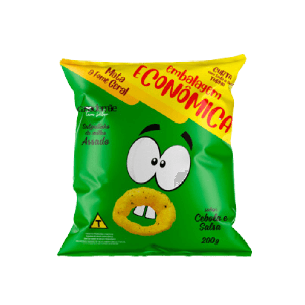 SALGADINHO CASA DE MÃE 200G CEBOLA