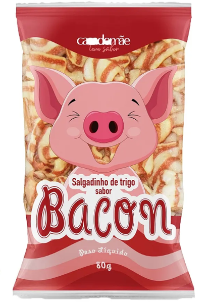 SALGADINHO CASA DE MÃE 80G BACON