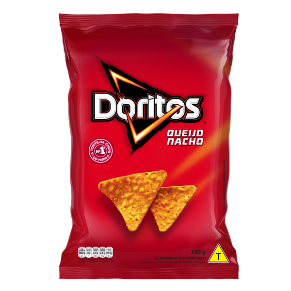 SALGADINHO DORITOS 120G QUEIJO NACHO