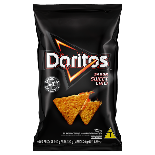 SALGADINHO DORITOS 120G SWEET CHILI