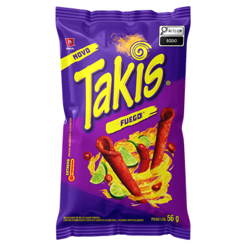 SALGADINHO TAKIS 56G FUEGO