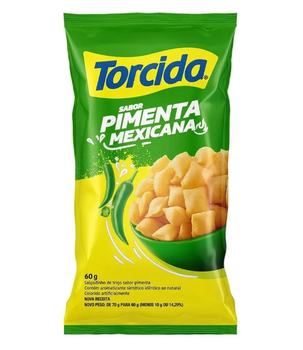 SALGADINHO TORCIDA 60G PIMENTA MEXICANA