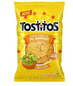 SALGADINHO TOSTITOS 110G SAL MARINHO