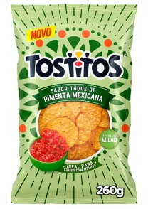 SALGADINHO TOSTITOS 260G PIMENTA MEXICANA